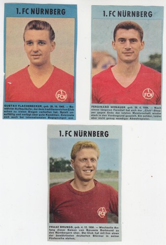 Nürnberg 3 sammelbilder - 1.,