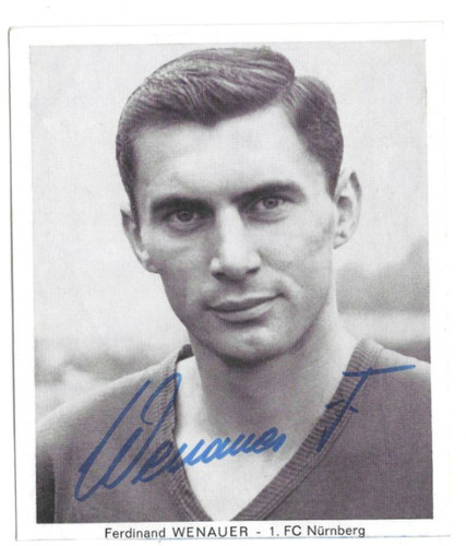 Fußball ferdinand wenauer - ,